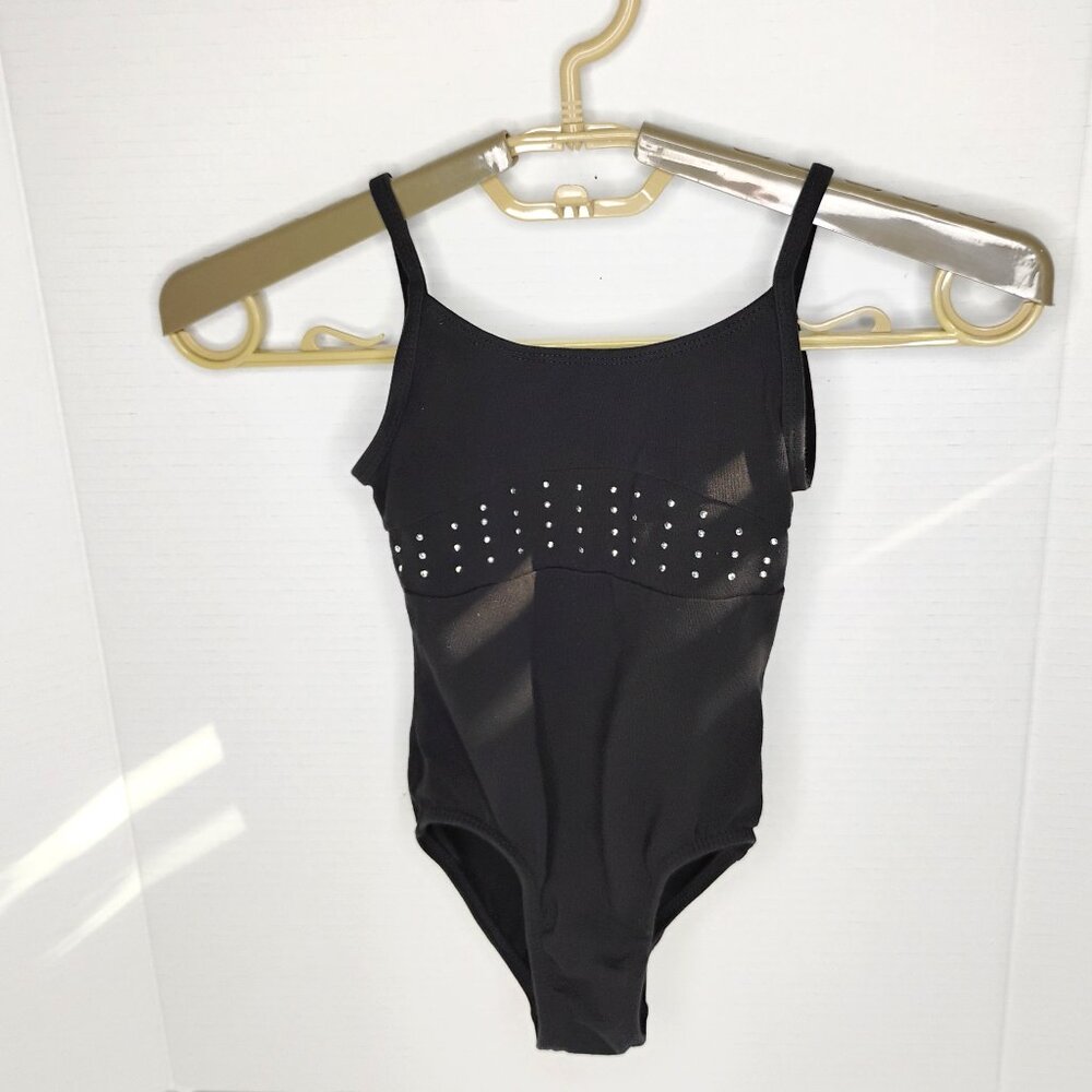 Danskin Freestyle Girls Black Leotard – Size 4/5 XS – Gently Worn